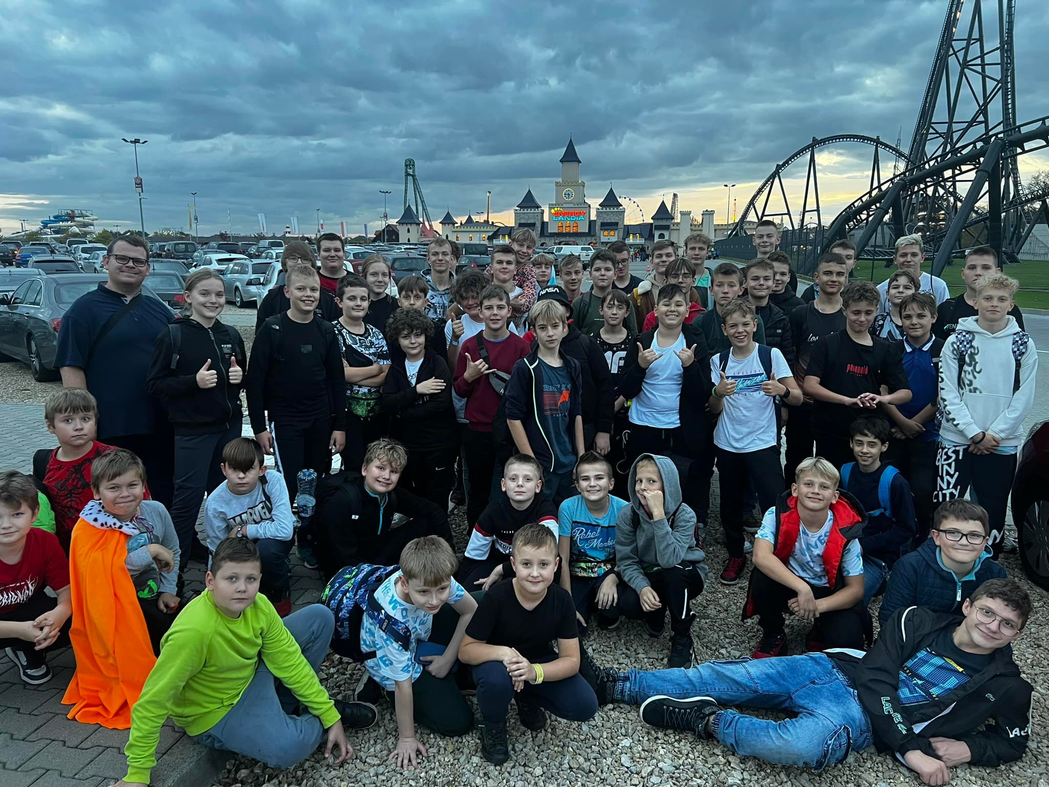 Ministranci na wycieczce